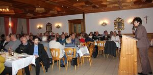 Über einen voll besetzten Saal freute sich die SPD-Landtagsabgeordnete Susann Biedefeld