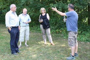 Thomas Mehl stellt seine Freizeiteinrichtung vor