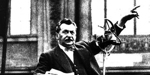 Otto Wels bei seiner berühmten Parteitagsrede (c) Foto FES